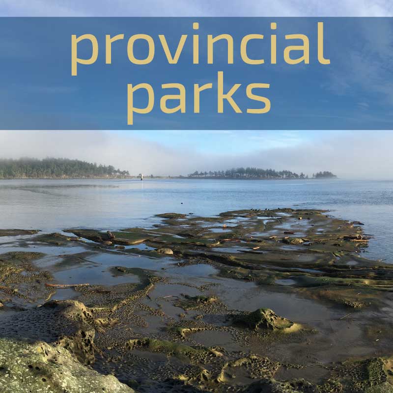 Link box text: provincial parks