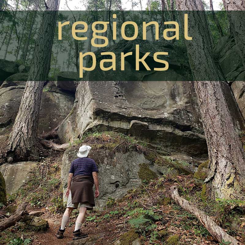 Link box text: regional parks